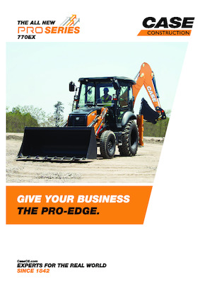 Rovokopači-utovarivači Case 770EX