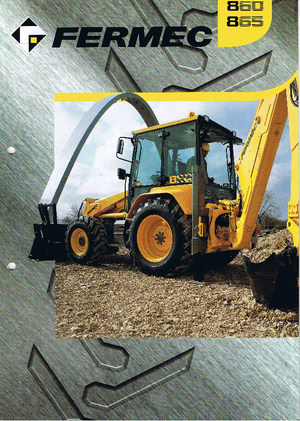 Rovokopači-utovarivači Terex-Fermec 865