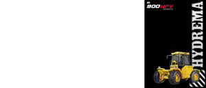 4WD traktori Hydrema 900 MPV-C