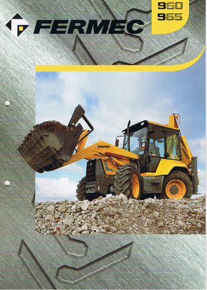 Rovokopači-utovarivači Terex-Fermec 965