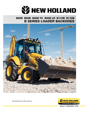 Rovokopači-utovarivači New Holland B115B