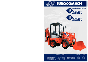 Rovokopači-utovarivači Eurocomach E 225 K
