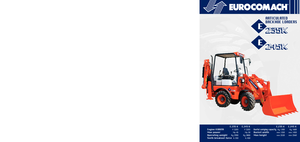 Rovokopači-utovarivači Eurocomach E 235 K