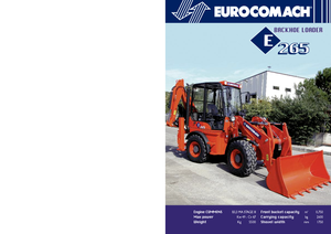 Rovokopači-utovarivači Eurocomach E 265