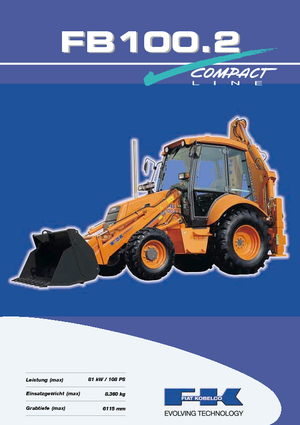 Rovokopači-utovarivači Fiat Kobelco FB 100.2