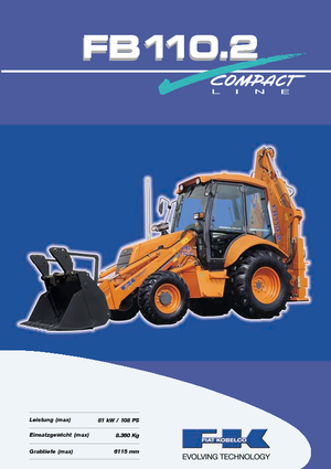 Rovokopači-utovarivači Fiat Kobelco FB 110.2
