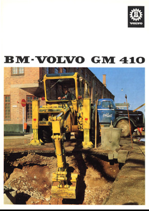 Rovokopači-utovarivači Volvo GM 410