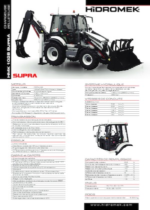 Rovokopači-utovarivači Hidromek HMK 102 B Supra