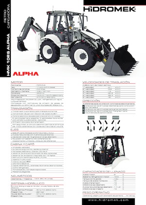 Rovokopači-utovarivači Hidromek HMK 102 S Alpha