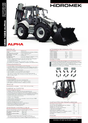 Rovokopači-utovarivači Hidromek HMK 102 S Alpha