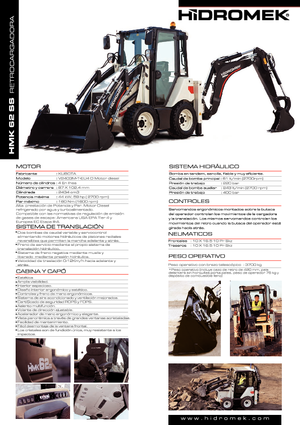 Rovokopači-utovarivači Hidromek HMK 62 SS