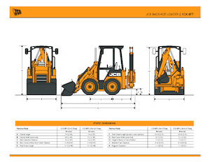 Rovokopači-utovarivači JCB 1CX 8FT