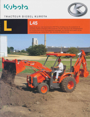 Rovokopači-utovarivači Kubota L 45