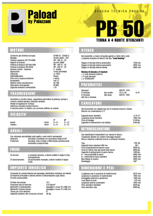 Rovokopači-utovarivači Palazzani PB 50.2