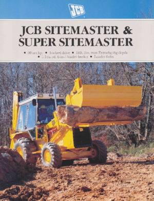 Rovokopači-utovarivači JCB SITEMASTER