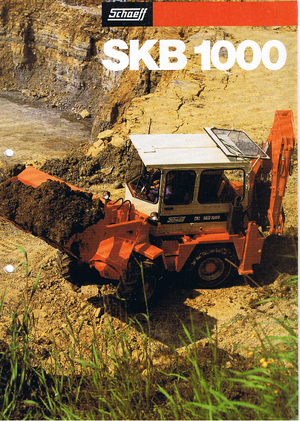 Rovokopači-utovarivači Terex-Schaeff SKB 1000