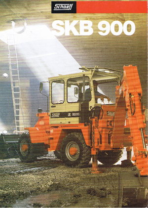Rovokopači-utovarivači Terex-Schaeff SKB 900