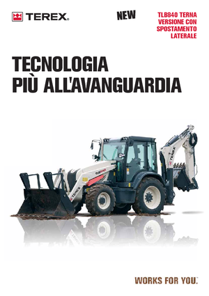 Rovokopači-utovarivači Terex TLB 840