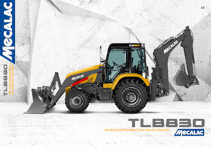 Rovokopači-utovarivači Mecalac TLB830
