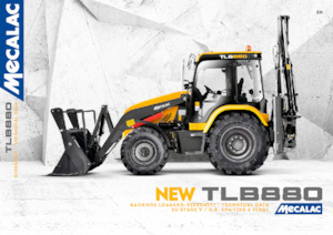 Rovokopači-utovarivači Mecalac TLB880