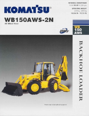 Rovokopači-utovarivači Komatsu WB 150AWS-2N