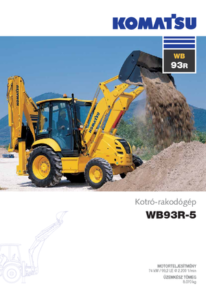 Rovokopači-utovarivači Komatsu WB93R-5E0