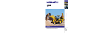 Rovokopači-utovarivači Komatsu WB97R-2