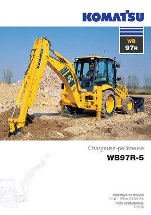 Rovokopači-utovarivači Komatsu WB97R-5E0