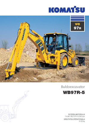 Rovokopači-utovarivači Komatsu WB97R-5E0