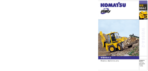 Rovokopači-utovarivači Komatsu WB98A-2