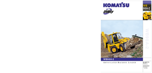 Rovokopači-utovarivači Komatsu WB98A-2
