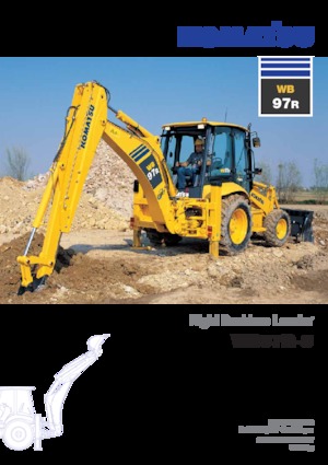 Rovokopači-utovarivači Komatsu WB97R-5 