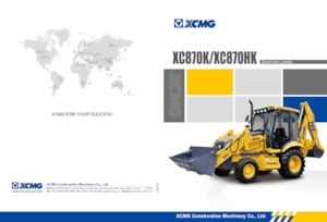 Rovokopači-utovarivači XCMG XC870HK 