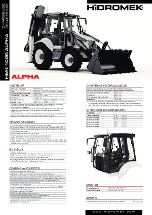 Rovokopači-utovarivači Hidromek HMK 102 B