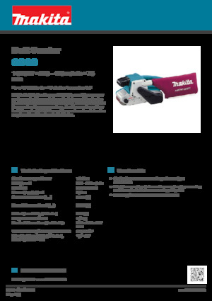 Tračna pjeskarilica Makita 9903