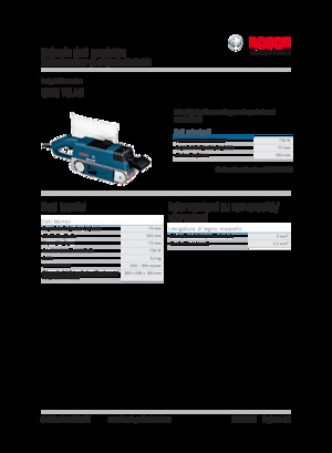 Tračna pjeskarilica Bosch GBS 75 AE