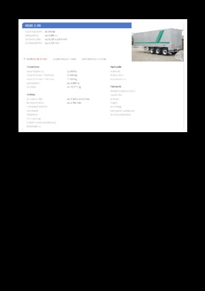 Poluprikolice sa sandukom/suhi kombi Reisch RSBS-3-09