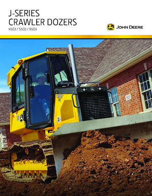 Buldožeri John Deere Construction 650J