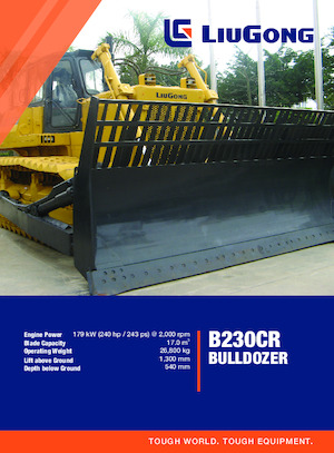 Buldožeri Liugong B230CR