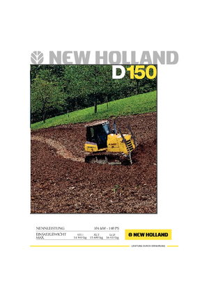 Buldožeri New Holland D 150 LGP