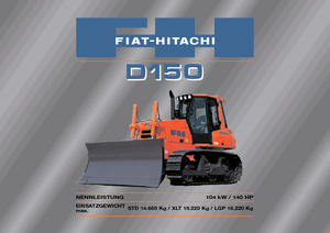 Buldožeri Fiat-Hitachi D 150 LGP