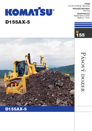Buldožeri Komatsu D155AX-5