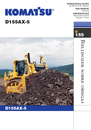 Buldožeri Komatsu D155AX-5