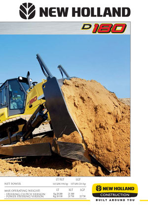 Buldožeri New Holland D180B LT