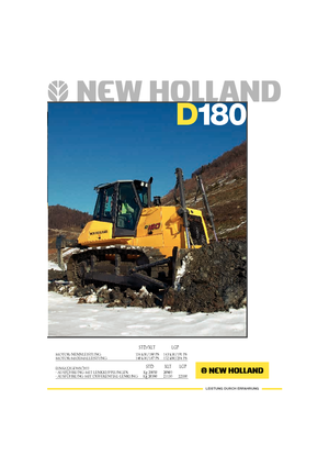 Buldožeri New Holland D 180 LGP