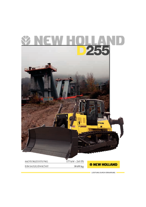Buldožeri New Holland D 255