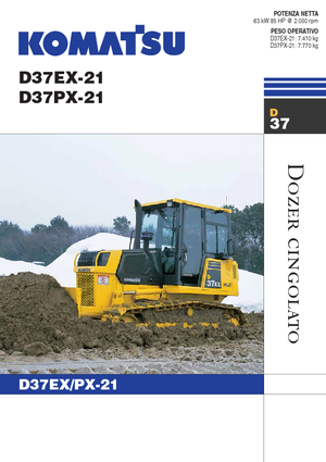 Buldožeri Komatsu D37EX-21A