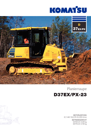 Buldožeri Komatsu D37PX-23