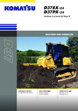 Buldožeri Komatsu D37EX-24