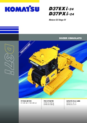 Buldožeri Komatsu D37EXi-24